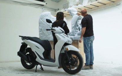 Honda SH 125i Marmo trình làng với lớp vỏ đặc biệt chưa từng có trên dòng SH